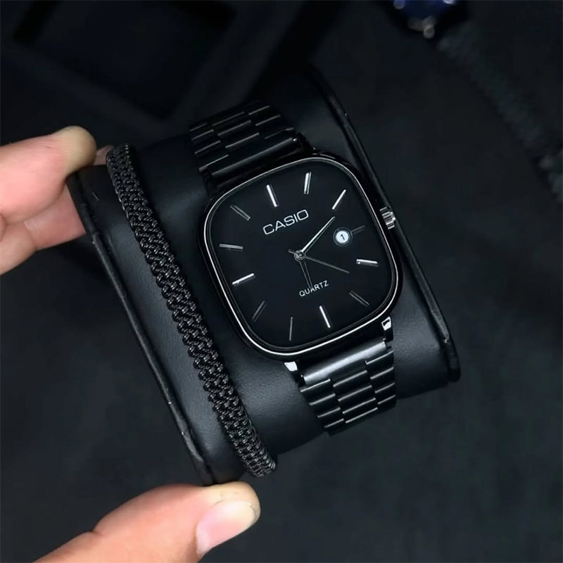 Casio Siyah Vintage Saat Obsidian