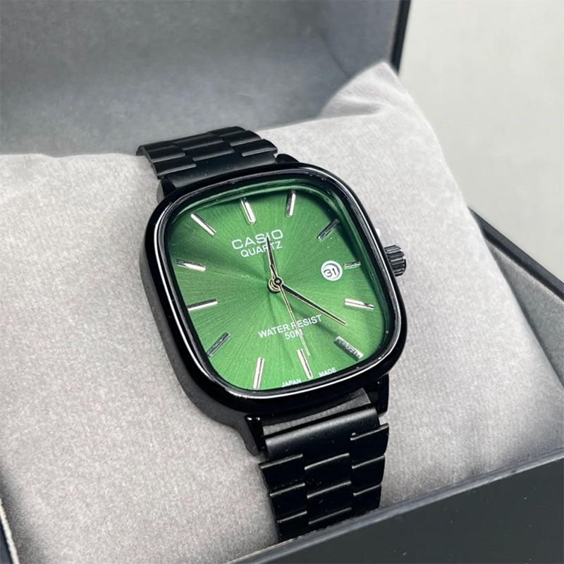 Casio Siyah Vintage Saat Emerald