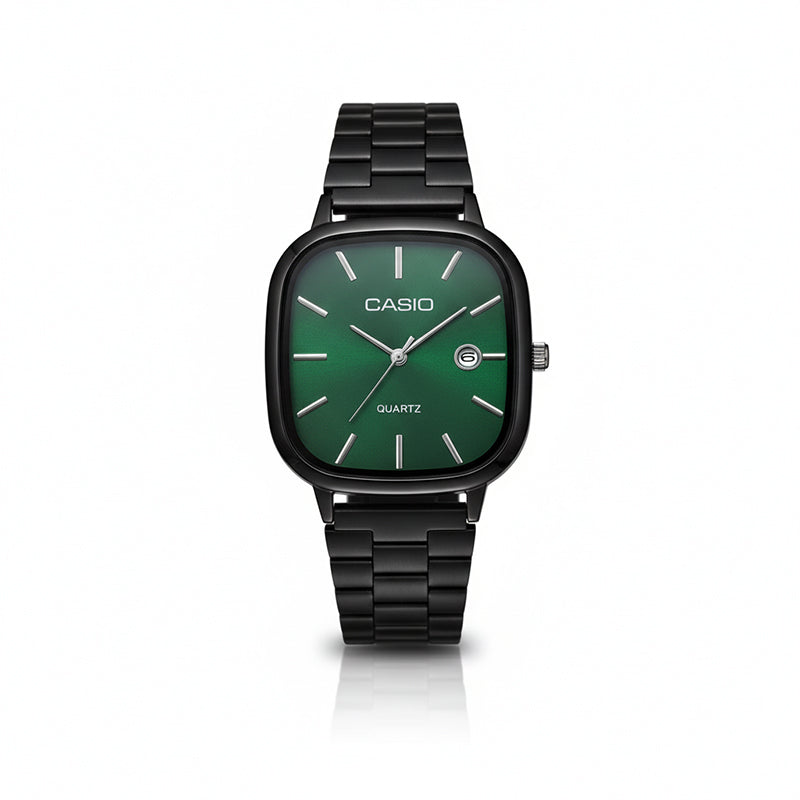 Casio Siyah Vintage Saat Emerald