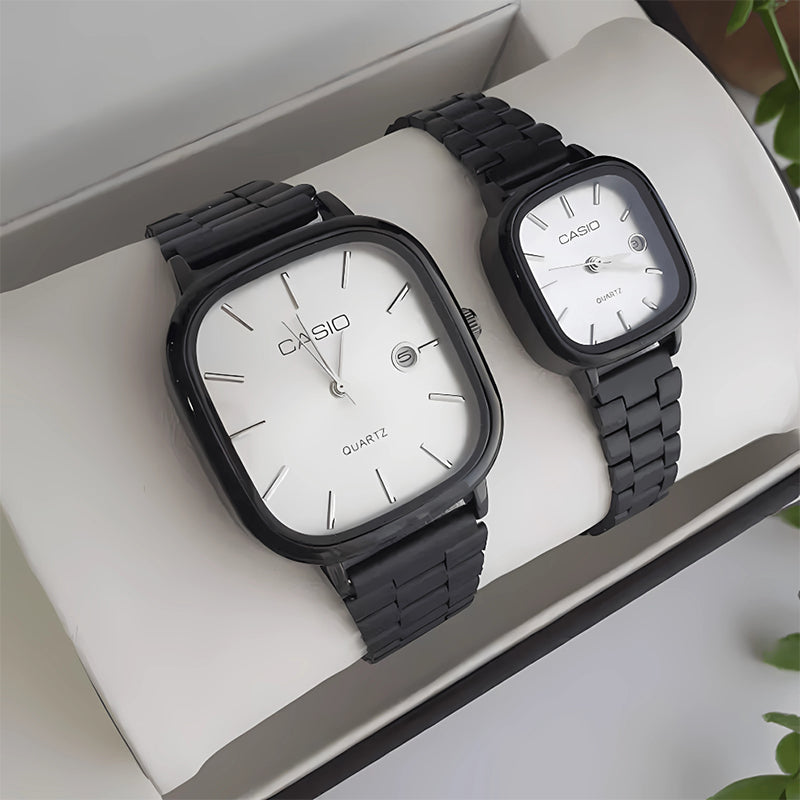 Casio Siyah Vintage Saat Seti Ice