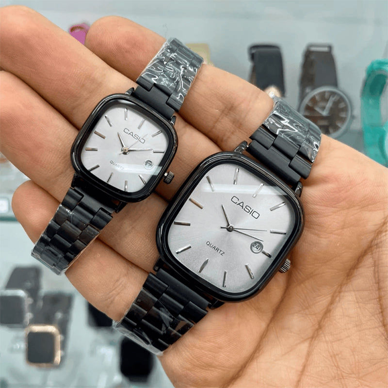 Casio Siyah Vintage Saat Seti Ice