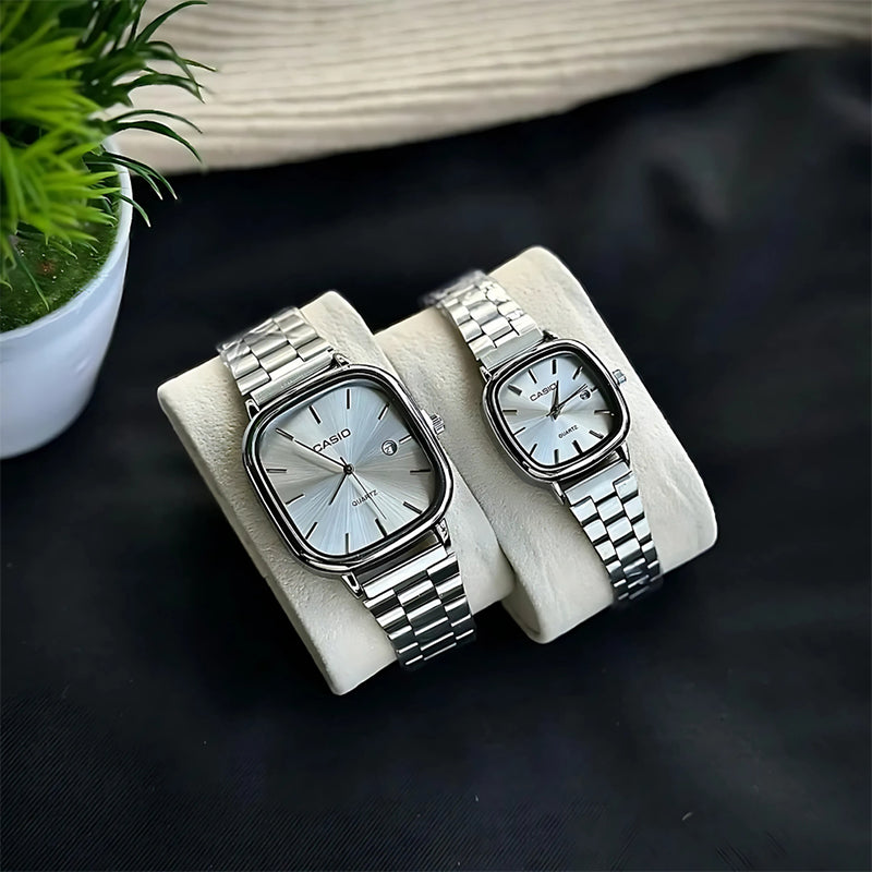Casio Gri Vintage Saat Seti Ice