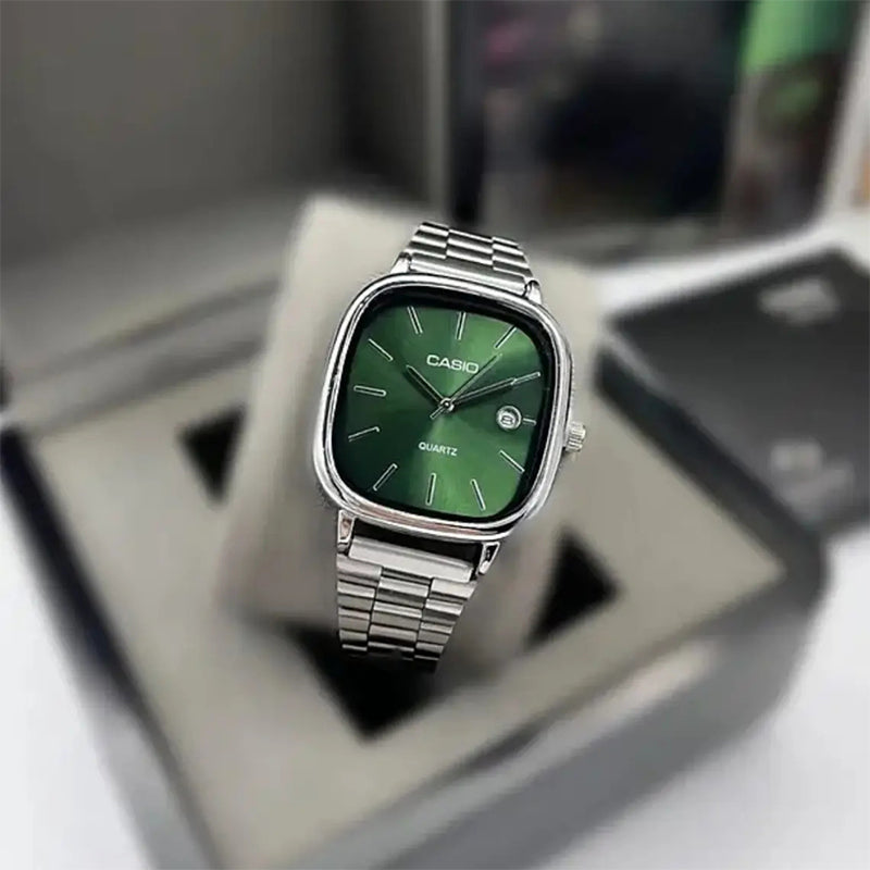 Casio Gri Vintage Saat Emerald
