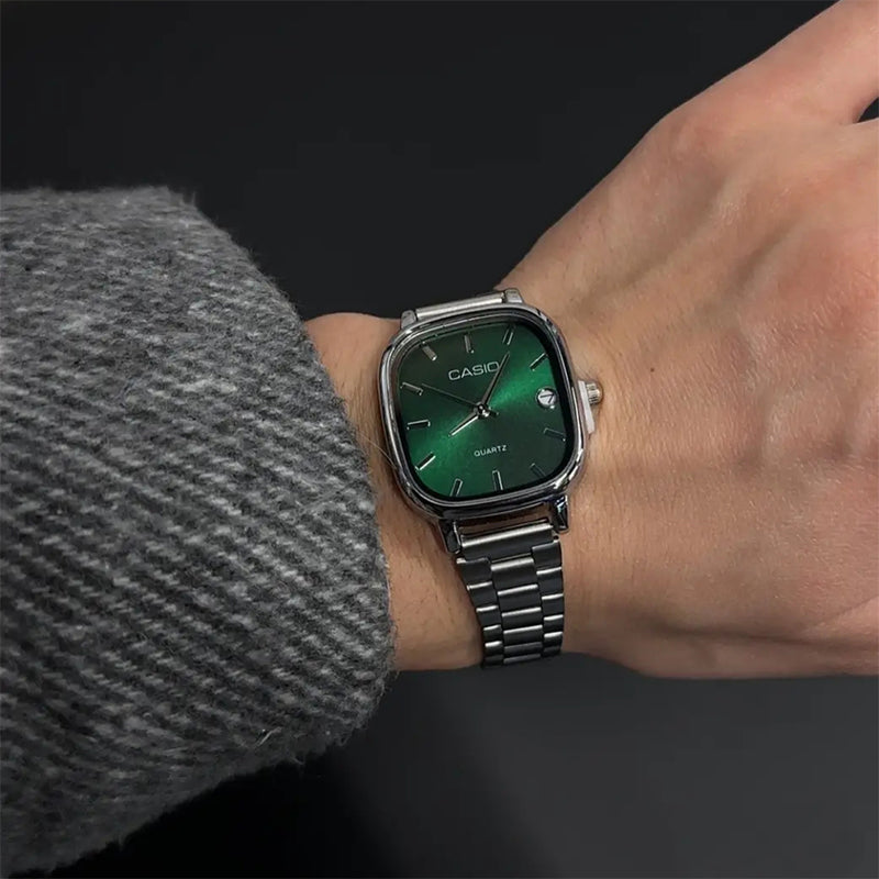Casio Gri Vintage Saat Emerald
