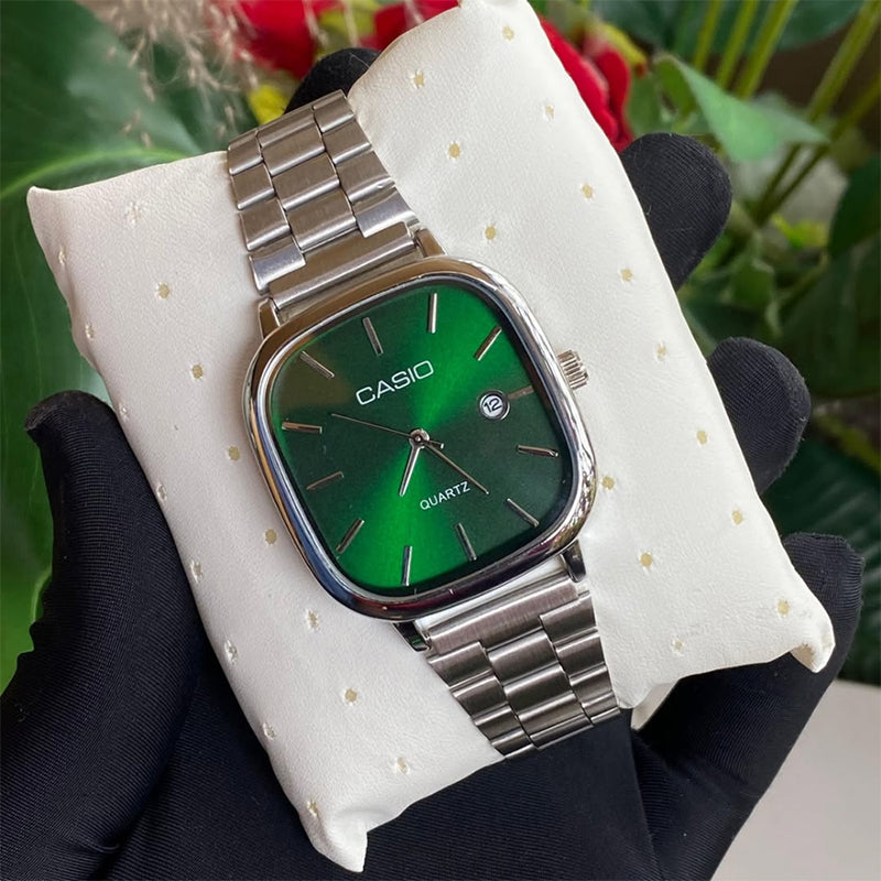 Casio Gri Vintage Saat Emerald