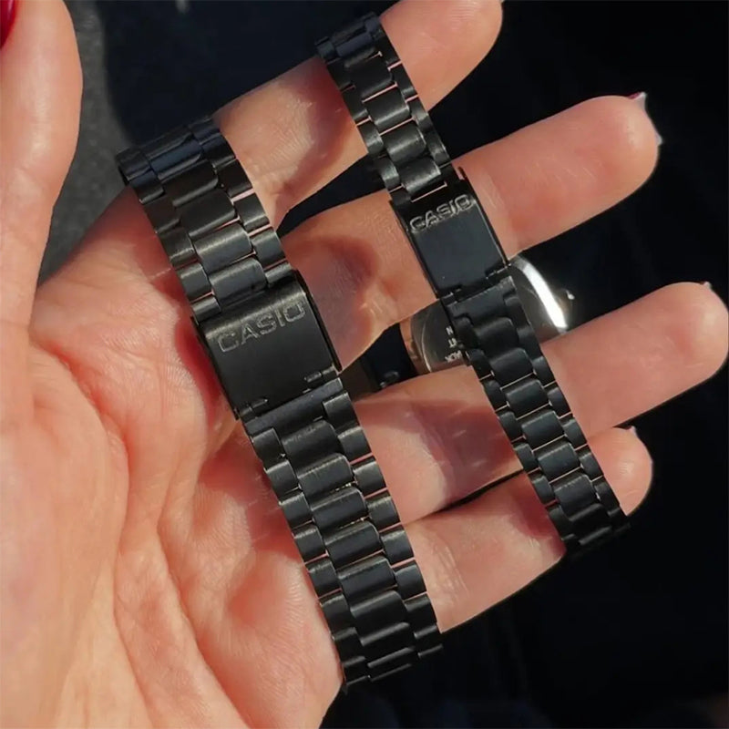 Casio Siyah Vintage Saat Seti Emerald