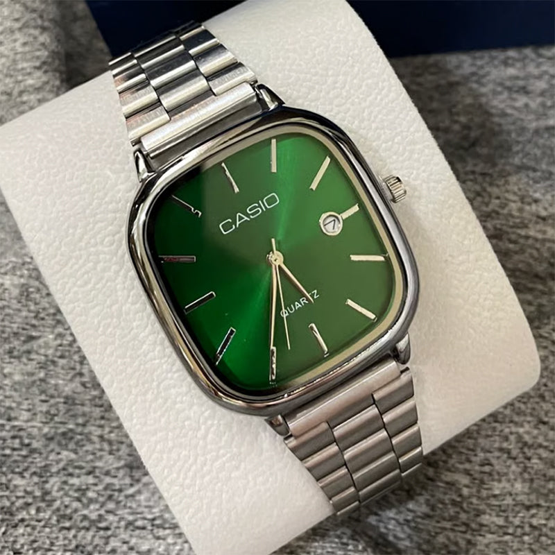 Casio Gri Vintage Saat Emerald
