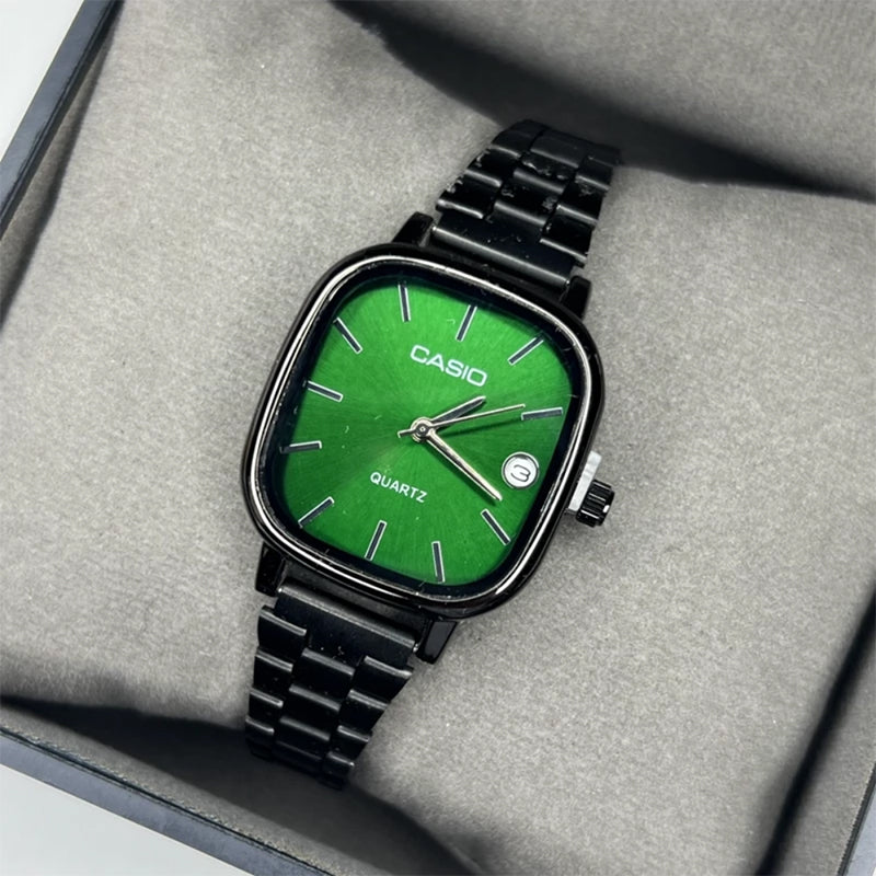 Casio Siyah Vintage Saat Emerald