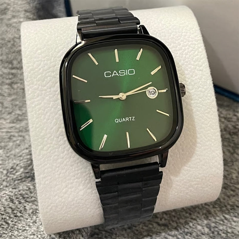 Casio Siyah Vintage Saat Emerald