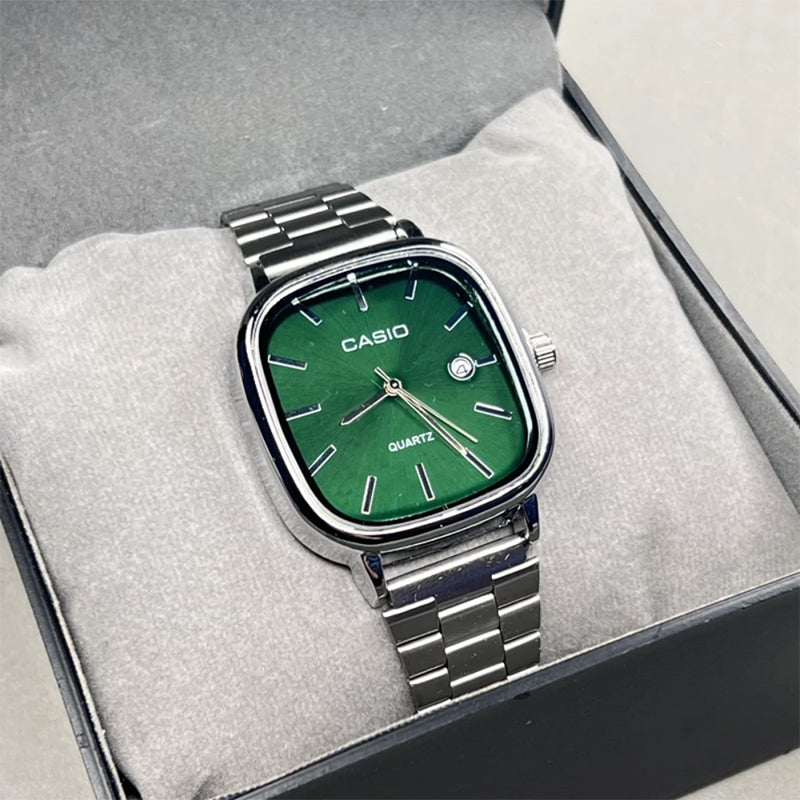 Casio Gri Vintage Saat Emerald