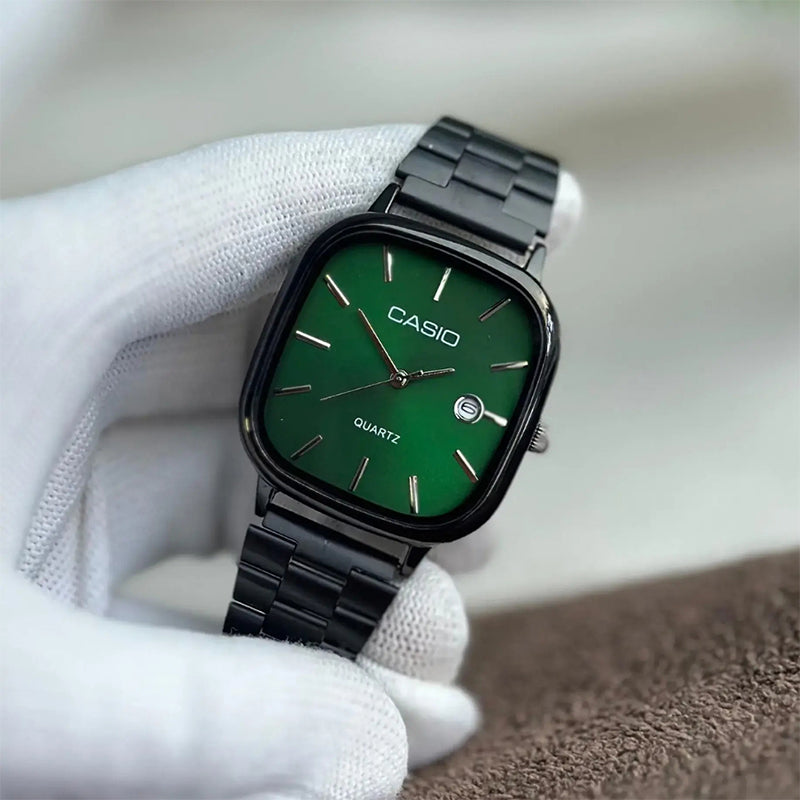 Casio Siyah Vintage Saat Emerald