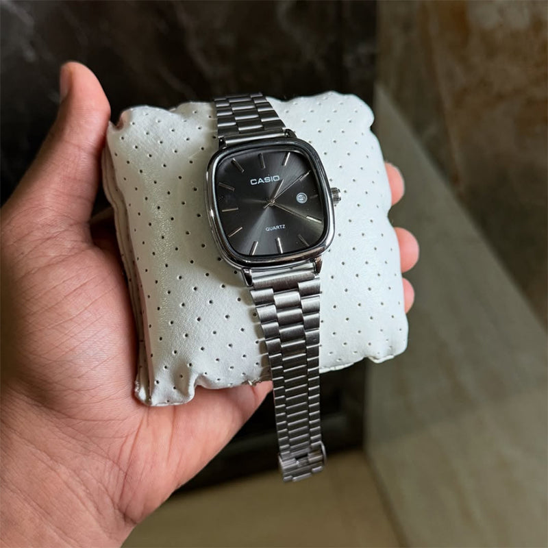 Casio Gri Vintage Saat Obsidian