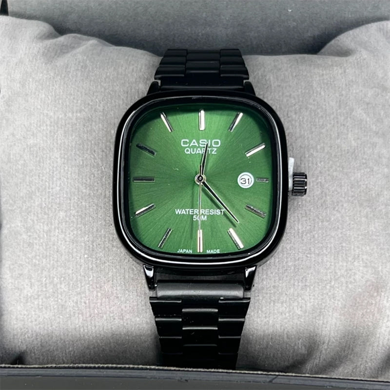 Casio Siyah Vintage Saat Emerald