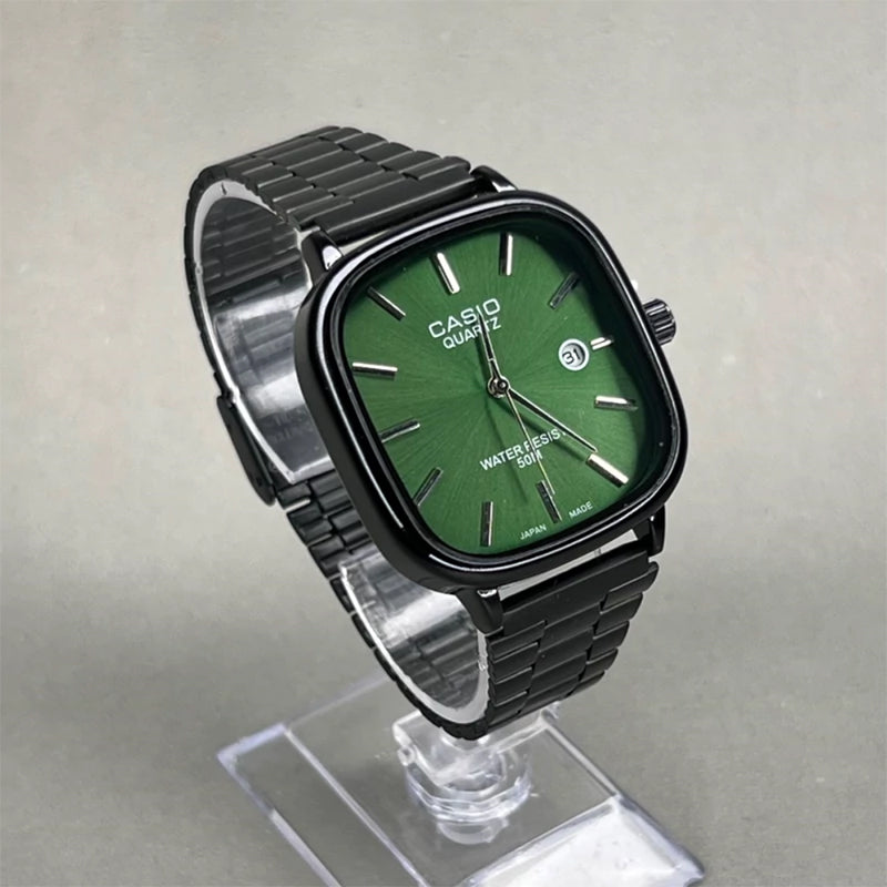 Casio Siyah Vintage Saat Emerald