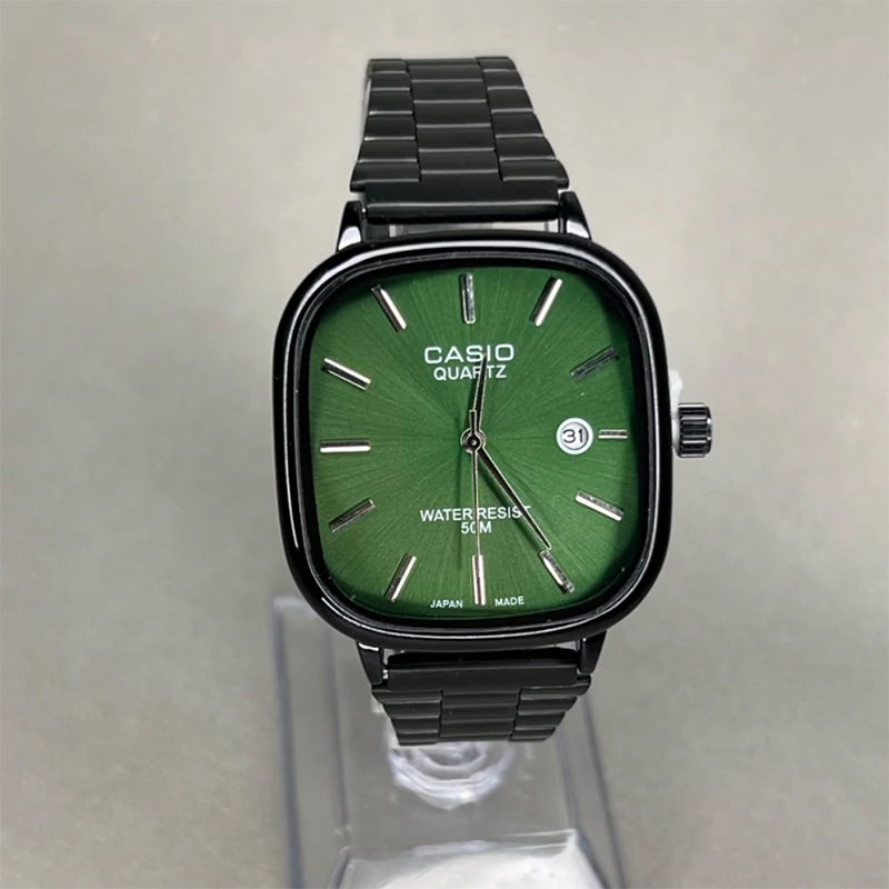 Casio Siyah Vintage Saat Emerald