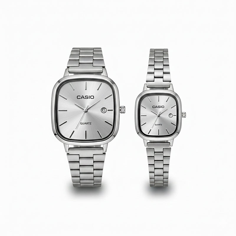 Casio Gri Vintage Saat Seti Ice