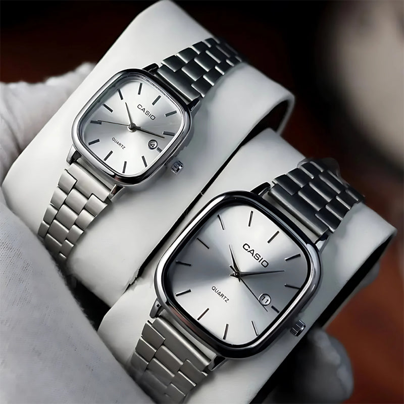 Casio Gri Vintage Saat Seti Ice