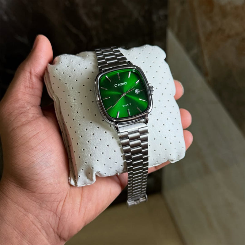 Casio Gri Vintage Saat Emerald