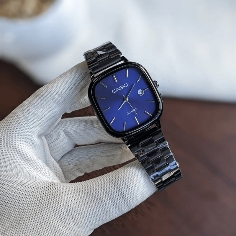 Casio Siyah Vintage Saat Diamond