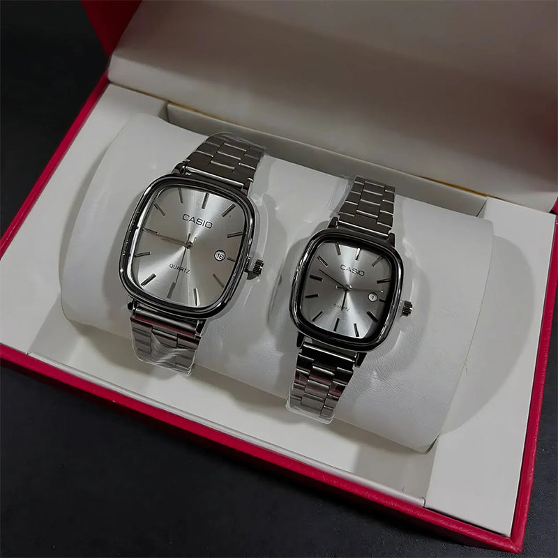 Casio Gri Vintage Saat Seti Ice