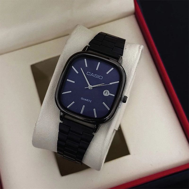 Casio Siyah Vintage Saat Diamond