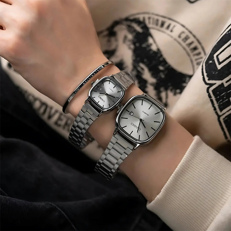 Casio Gri Vintage Saat Seti Ice