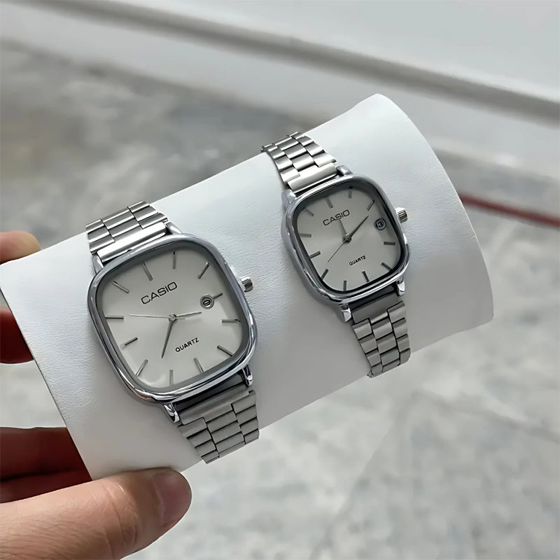 Casio Gri Vintage Saat Seti Ice