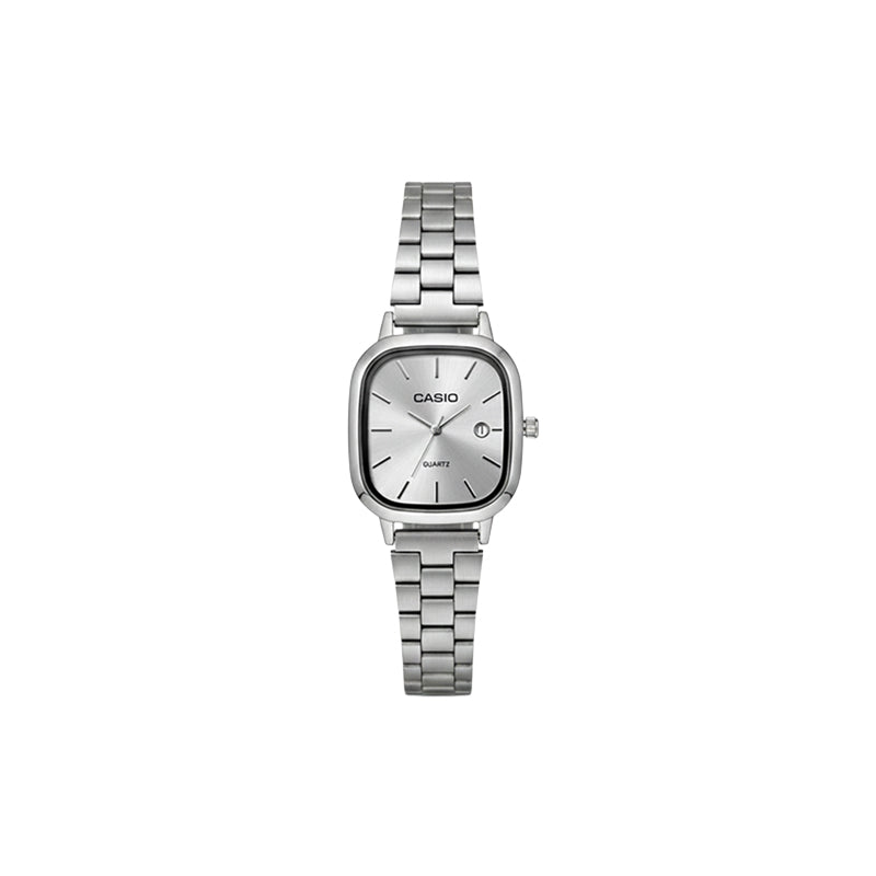 Casio Gri Vintage Saat Kırmızı