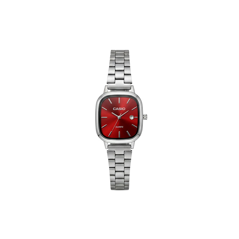 Casio Gri Vintage Saat Yeşil